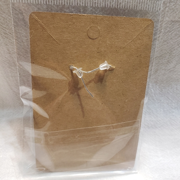 NWOT Handmade Gnome Pierced Earrings - Picture 3 of 3